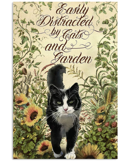 Cats And Garden