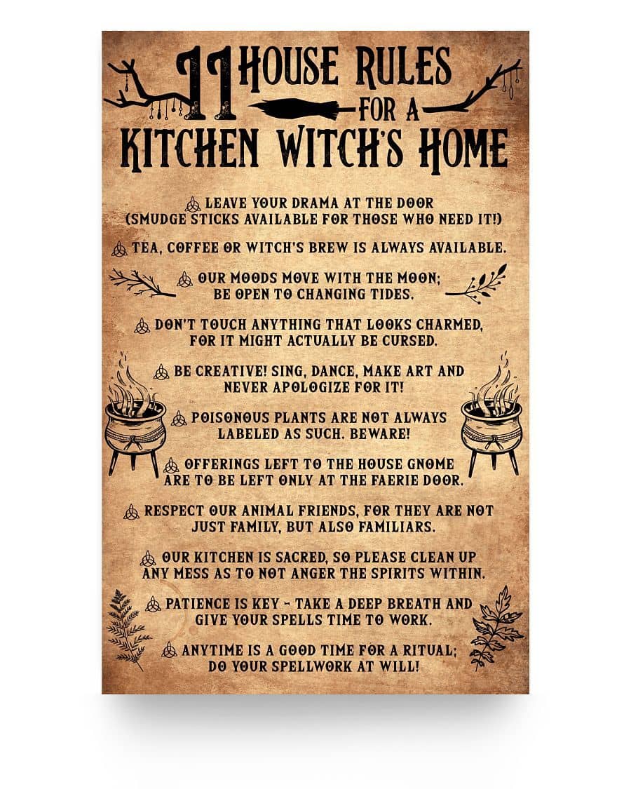 11 House Rules For A Kitchen Witch's Home