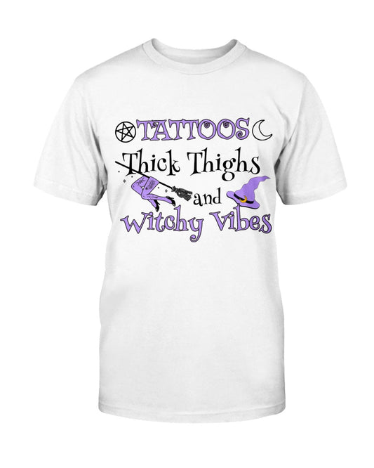 Tattoo Thick Thighs Witch Shirt