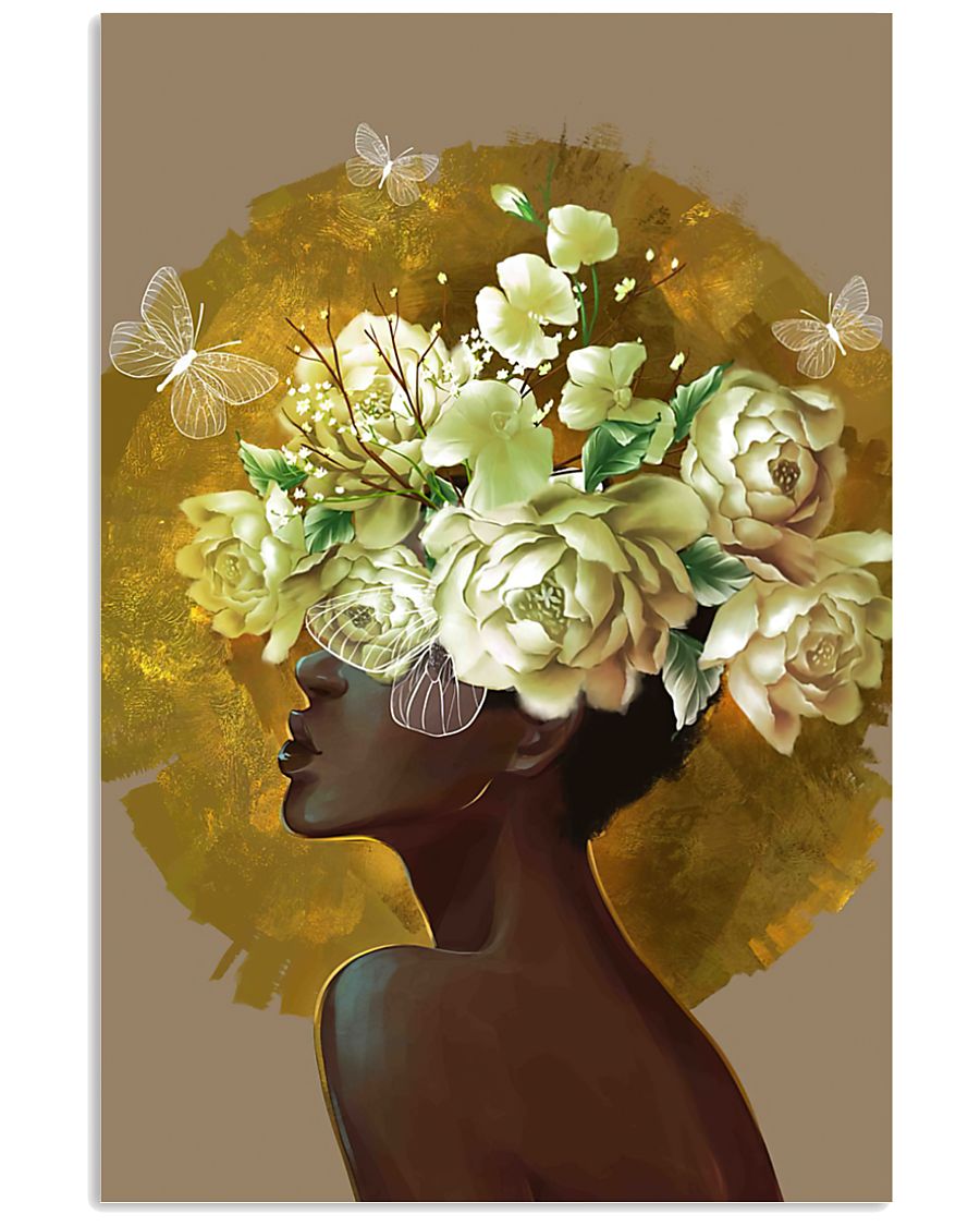 Black Girl Flowers