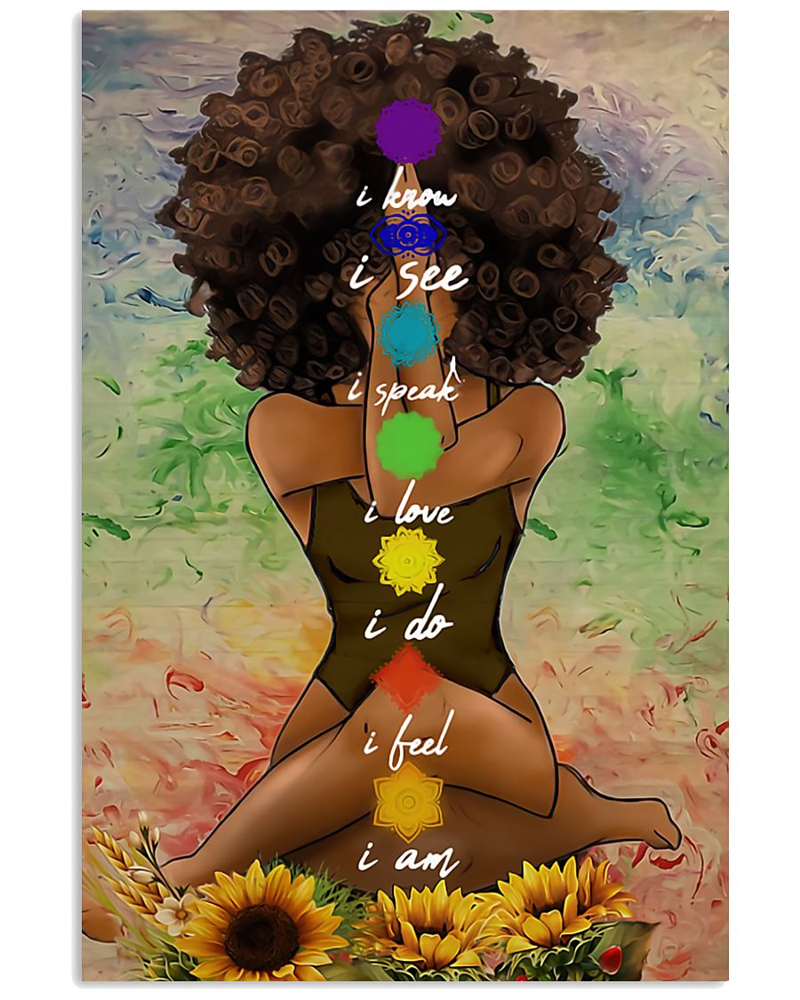 Yoga  African American Wall Art