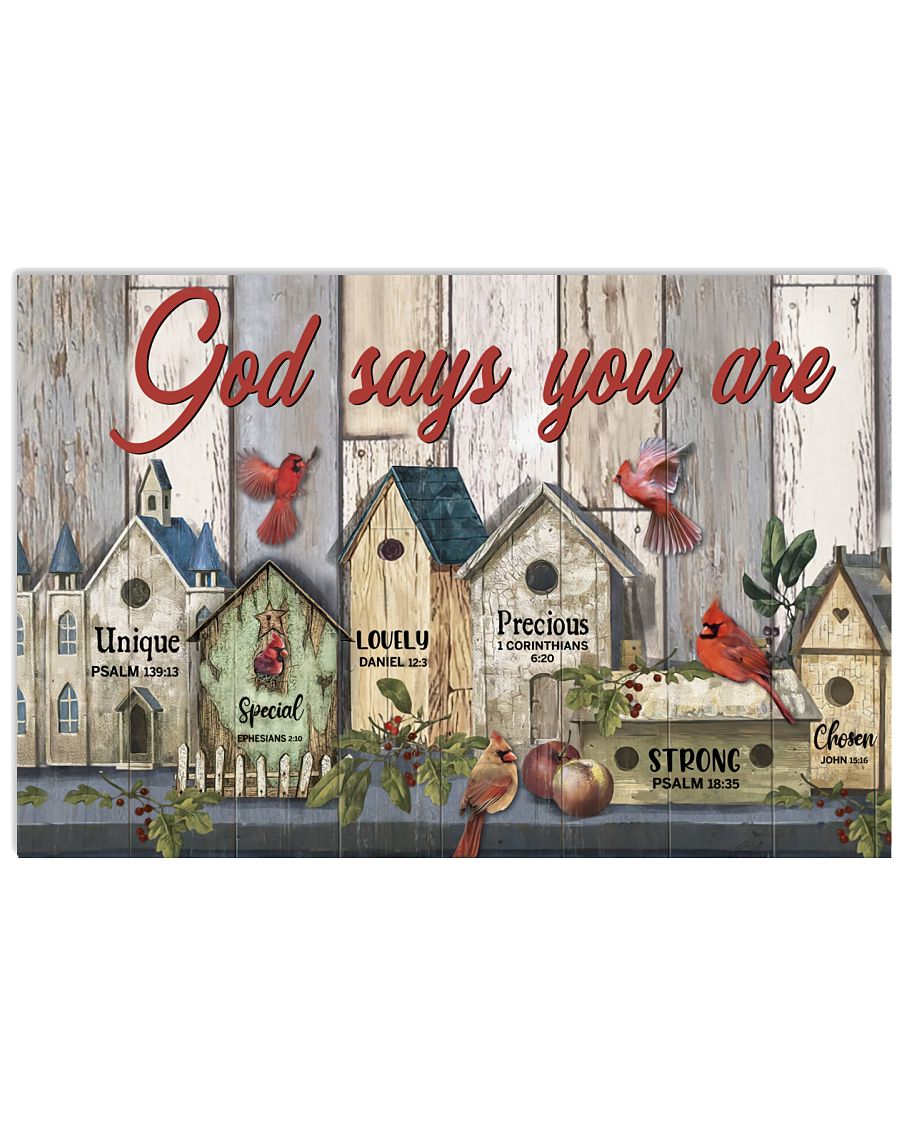 God says you are