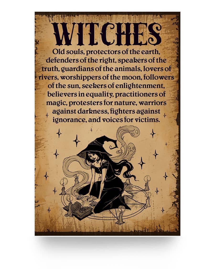 Witches Description Poster