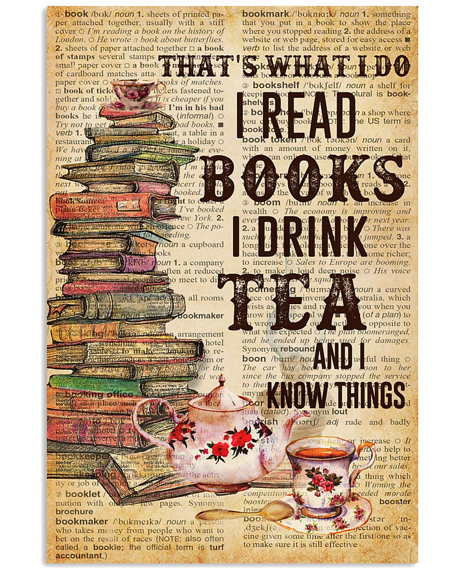 Books And Tea I Know Things