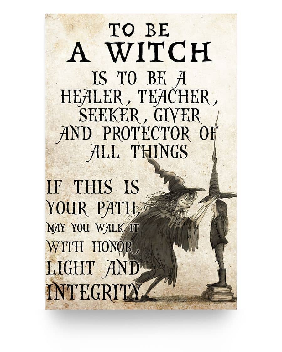 To Be A Witch - Witch Home Decor