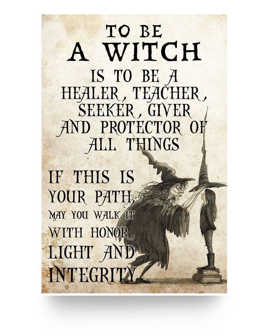 To Be A Witch - Witch Home Decor