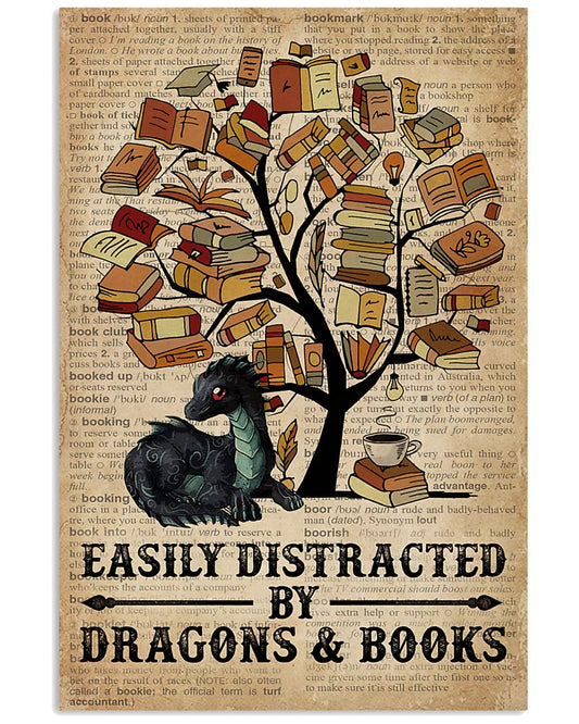 Dictionary Easily Distracted Tree Book And Dragon 