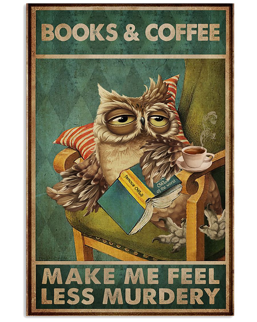 Owl Reading Less Murdery