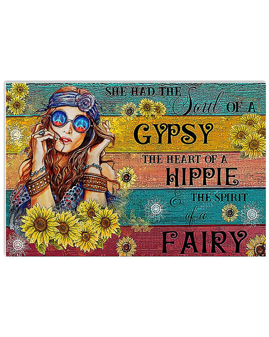 SHE HAS THE SOUL OF GYPSY