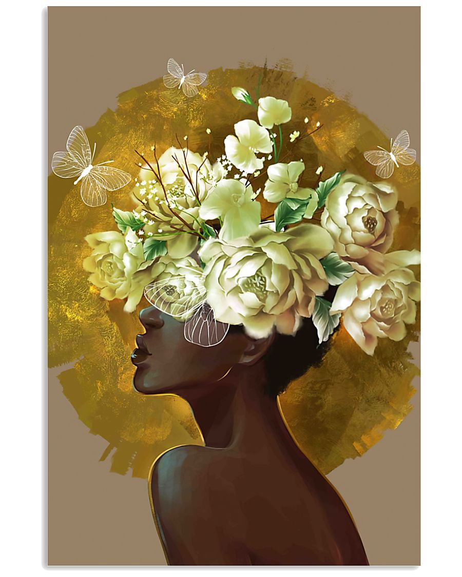 Black Girl Flowers