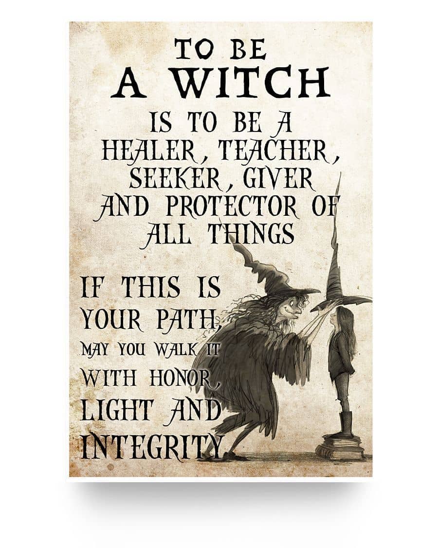 To Be A Witch - Witch Home Decor