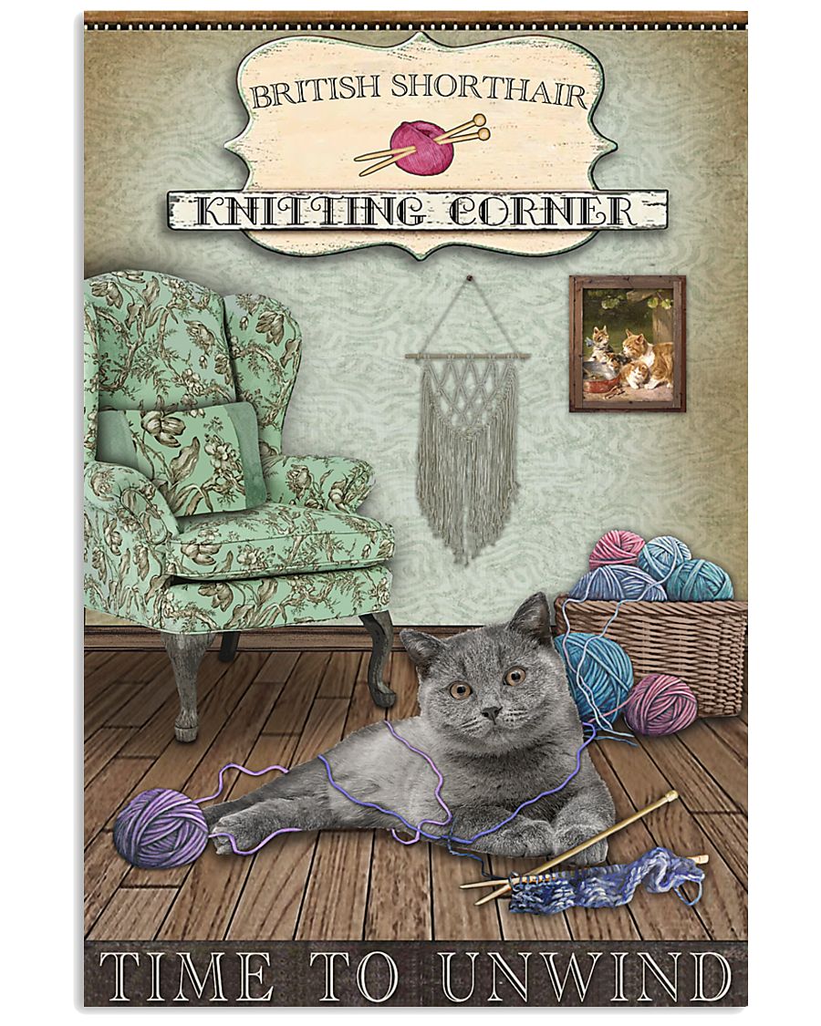 Knitting Corner Maine British Shorthair