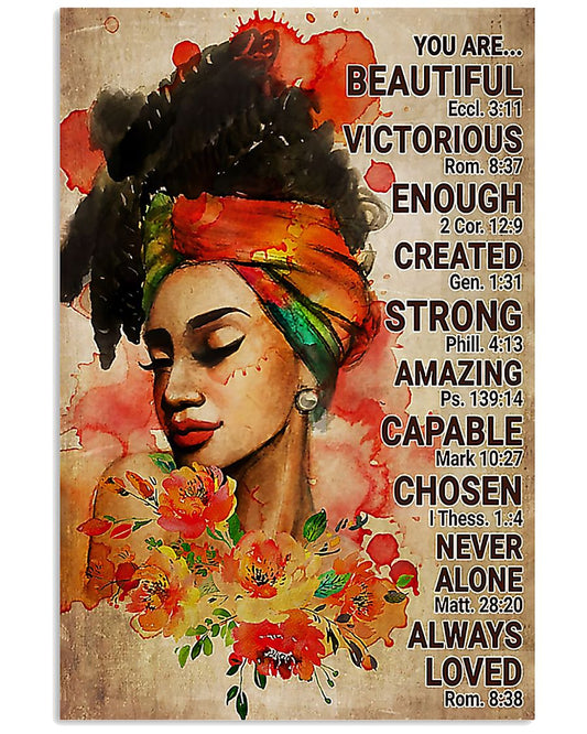 Afro You Are Beautiful Victorious