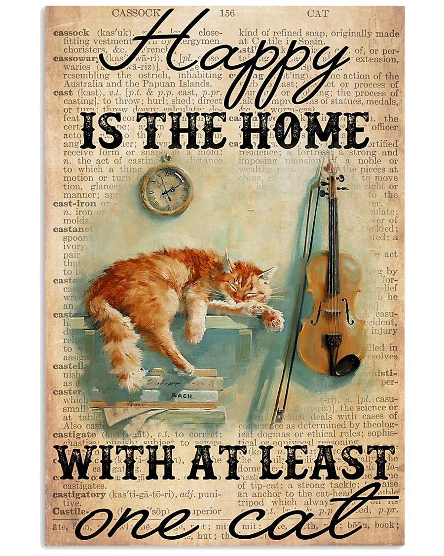 Happy Is The Home With At Least One Cat