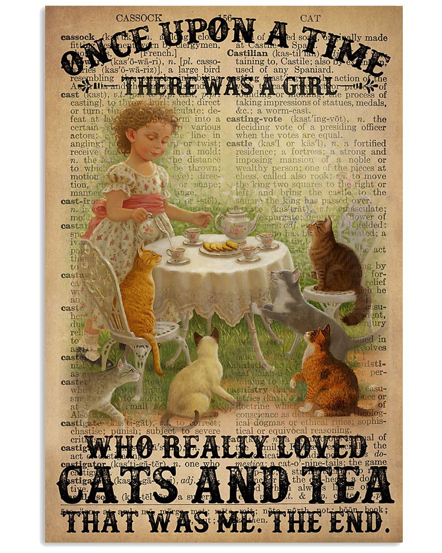 OUAT Girl Loved Cats And Tea Dictionary