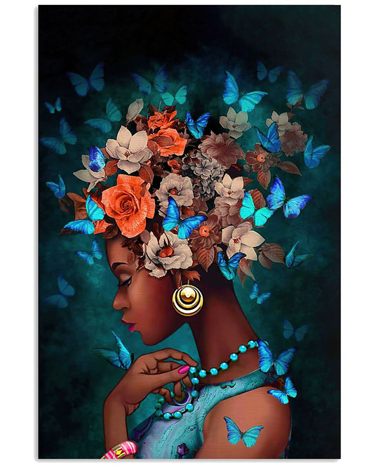 Queen Black Girl Art